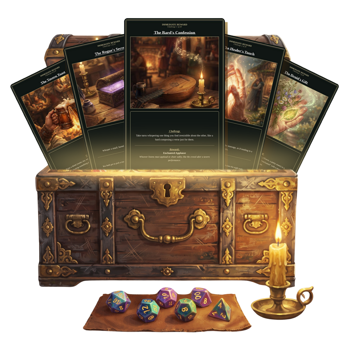Hearth & Quest — 20 D&D Romantic Challenges for D&D Couples